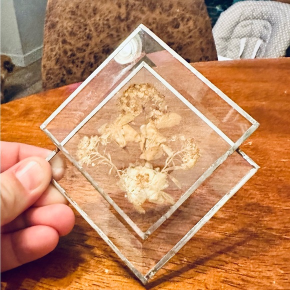 Other - Flower Prism  Antique Bevel Glass Edged With Hanging‎ Ornament